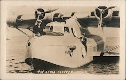 The China Clipper San Francisco, CA Aircraft Postcard Postcard Postcard