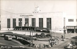 Bay Bridge Terminal Building Postcard