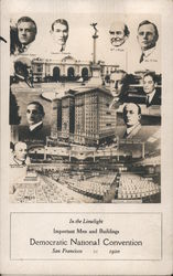 1920 Democratic National Convention Postcard