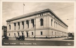 Public Library Postcard