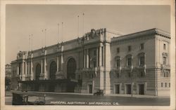 Municipal Auditorium Postcard