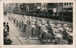 American Legion Parade - Oct. 16 1923 San Francisco, CA Postcard Postcard Postcard