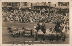 Great Jubilee Parade, Sept. 9, 1925 San Francisco, CA Postcard Postcard Postcard