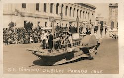 Diamond Jubilee Parade 1925 San Francisco, CA Postcard Postcard Postcard