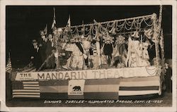 Diamond Jubilee - Illuminated Parade Postcard