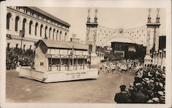 First State Capitol Building Float Postcard