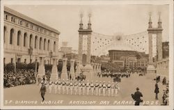 S.F. Diamond Jubilee Admission Day Parade 1925 San Francisco, CA Postcard Postcard Postcard