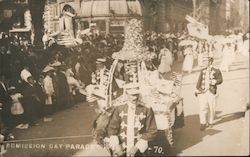 Admission Day Parade San Francisco, CA Postcard Postcard Postcard