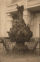 Bronze Vase at de Young Museum, Golden Gate Park San Francisco, CA Postcard Postcard Postcard