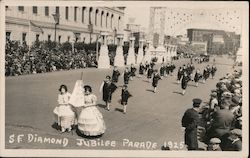 Diamond Jubilee Parade - 1925 San Francisco, CA Postcard Postcard Postcard