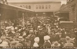 Return of the 67th C.A.C San Francisco, CA Postcard Postcard Postcard