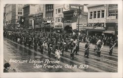 American Legion Parade Oct 16 1923 San Francisco, CA Postcard Postcard Postcard