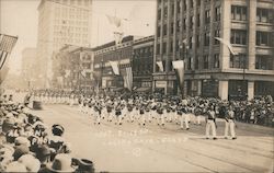 California Grays in Parade San Francisco, CA Postcard Postcard Postcard