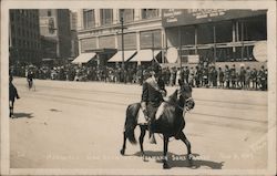 Marshall George Schwarz Hermann Sons Parade 1909 Postcard