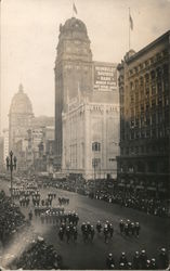 War Bond Parade 1917 Postcard