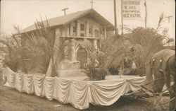 Mission Delores San Francisco de Asis Float Postcard