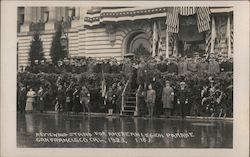 Reviewing Stand for American Legion Parade 1923 San Francisco, CA Postcard Postcard Postcard