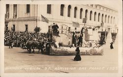 Diamond Jubilee S.F. Admission Day Parade 1925 Postcard