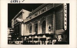 Geary, Curran Theater Postcard