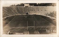 A Half Empty Football Stadium Postcard