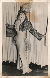 Jean Barrio Signed Card (Drag Queen?) San Francisco, CA Postcard Postcard Postcard