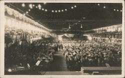 Auditorium - Sangerbund 1910 San Francisco, CA Postcard Postcard Postcard