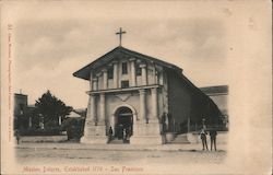 Mission Dolores, Established 1776 Postcard