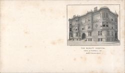 The McNutt Hospital 1800 O'Farrell St. Postcard