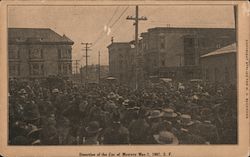 Desertion of the Car of Mystery Postcard