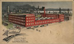 Mutual Label and Lithographic Co. Second-Bryant and Stanley St. San Francisco, CA Postcard Postcard Postcard