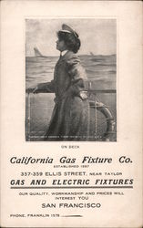 California Gas Fixture Co. San Francisco, CA Postcard Postcard Postcard