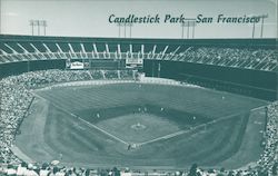 Candlestick Park - San Francisco California Postcard Postcard Postcard