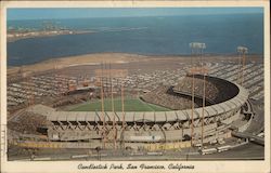 View of Candlestick Park San Francisco, CA Postcard Postcard Postcard