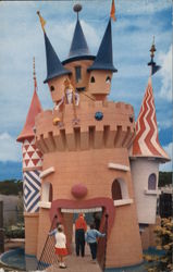 Storyland Rapunzel's Castle Postcard