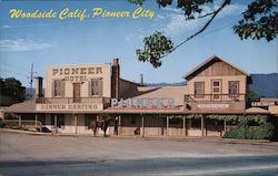 Woodside, Calif., Pioneer City Postcard