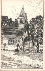 Woodside Village Church Postcard