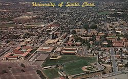 University of Santa Clara Postcard