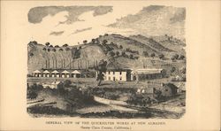 Grand View of the Quicksilver Works at New Almaden Postcard