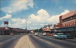 Central Business District Postcard