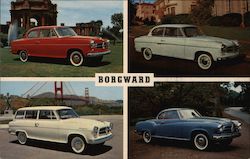 Bogward Cars Postcard