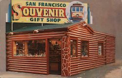 San Francisco Souvenir Gift Shop Postcard