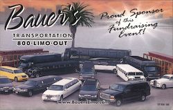 Bauer's Transportation. Proud Sponsor of the Fundraising Event! San Francisco, CA Postcard Postcard Postcard