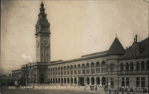 Ferry Building San Francisco, CA Postcard