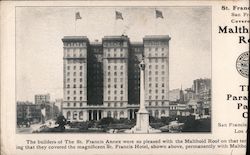 St. Francis Hotel San Francisco, CA Postcard Postcard Postcard