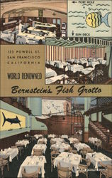 Bernstein's Fish Grotto San Francisco, CA Postcard Postcard Postcard