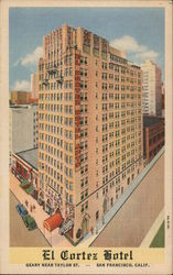 El Cortez Hotel Postcard