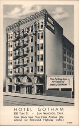 Hotel Gotham San Francisco, CA Postcard Postcard Postcard