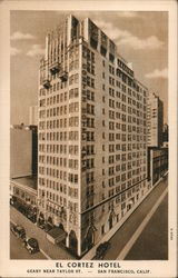 El Cortez Hotel San Francisco, CA Postcard Postcard Postcard