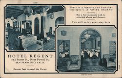 Hotel Regent Postcard