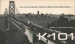 K-101 FM San Francisco, CA Postcard Postcard Postcard